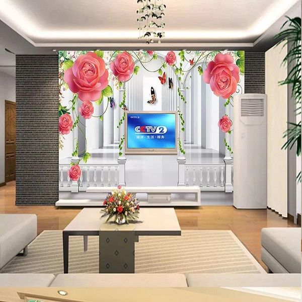 wallpapers custom large mural 3d wallpaper modern creative expansion space corridor rose bedroom tv back wall decor deep 5d embossed
wallpapers custom large mural 3d wallpaper modern creative expansion space corridor rose bedroom tv back wall decor deep 5d embossed