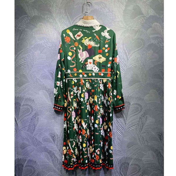 dress Seqinyy sicilian green poker flower print 2021 spring fashion design female ribbon white tie plied casual clue, Black;gray
dress Seqinyy sicilian green poker flower print 2021 spring fashion design female ribbon white tie plied casual clue, Black;gray