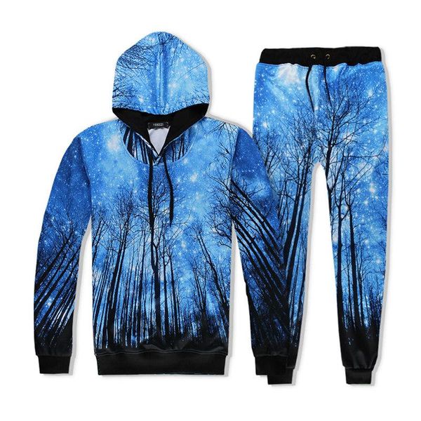 men's tracksuits the forest print 3d sweatsuit fashion tracksuit men/women joggers pants+hoodies 2 piece set, Gray
men's tracksuits the forest print 3d sweatsuit fashion tracksuit men/women joggers pants+hoodies 2 piece set, Gray