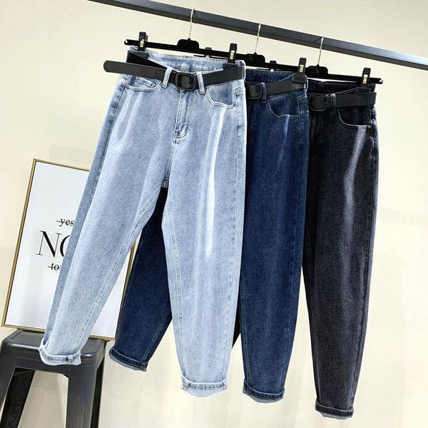 women's jeans retro fashion high-waisted straight-leg 2021 spring slim-fit loose wide-leg washed straight daddy pants, Blue
women's jeans retro fashion high-waisted straight-leg 2021 spring slim-fit loose wide-leg washed straight daddy pants, Blue