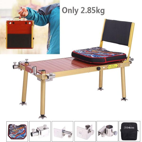 folded aluminum fishing chair ultra light mini platform multi-function thick portable pocket camp furniture
folded aluminum fishing chair ultra light mini platform multi-function thick portable pocket camp furniture
