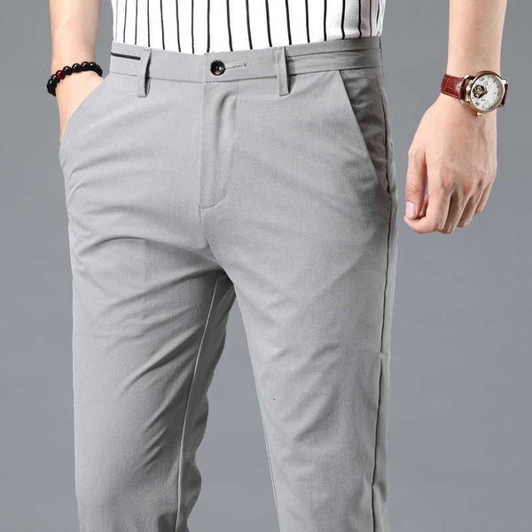 men's pants summer thin casual classic style fashion slim gray trousers male brand clothes zuoz, Black
men's pants summer thin casual classic style fashion slim gray trousers male brand clothes zuoz, Black