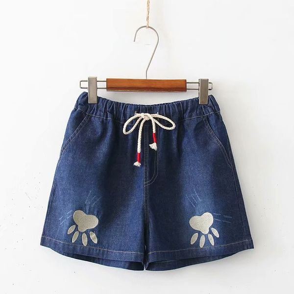 voguein womens bear embroidered pockets drawstring denim short pants shorts wholesale, White;black
voguein womens bear embroidered pockets drawstring denim short pants shorts wholesale, White;black