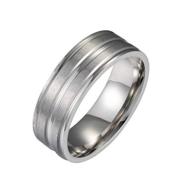 classic simple matte concaves men ring trendy 3 colors grooves stainless steel rings for jewelry christmas gift cluster, Golden;silver
classic simple matte concaves men ring trendy 3 colors grooves stainless steel rings for jewelry christmas gift cluster, Golden;silver