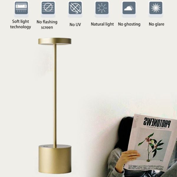 table lamps rechargeable led lamp indoor lighting metal desk 2-levels brightness night light nightstand bedside for bedroom
table lamps rechargeable led lamp indoor lighting metal desk 2-levels brightness night light nightstand bedside for bedroom
