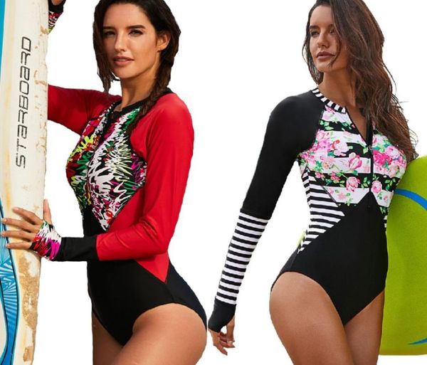 one-piece suits women swimsuit long sleeve floral print bathing suit rashguard one piece surfing swimwear zip front rash guard swim xl
one-piece suits women swimsuit long sleeve floral print bathing suit rashguard one piece surfing swimwear zip front rash guard swim xl