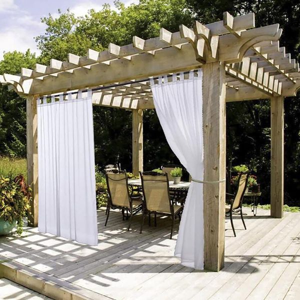 curtain & drapes 1 piece outdoor white curtains waterproof semi-shading smooth fabric gazebo decorative
curtain & drapes 1 piece outdoor white curtains waterproof semi-shading smooth fabric gazebo decorative