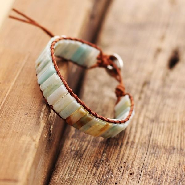 tennis boho cylinder bead wrap bracelet made of real leather wicker natural stone adventure jewelry drop, Golden;silver
tennis boho cylinder bead wrap bracelet made of real leather wicker natural stone adventure jewelry drop, Golden;silver