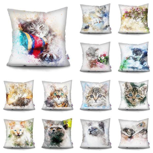 cushion/decorative pillow colorful cute cat cushion cover polyester throw case cartoon pets pillows cases for sofa home decoration pillowcas
cushion/decorative pillow colorful cute cat cushion cover polyester throw case cartoon pets pillows cases for sofa home decoration pillowcas
