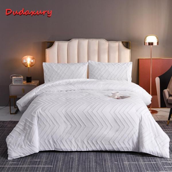 bedding sets dudaxury solid color duvet cover set simple microfiber 2/3pcs king pillowcase home decoration
bedding sets dudaxury solid color duvet cover set simple microfiber 2/3pcs king pillowcase home decoration