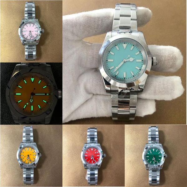 wristwatches watch 316l stainless steel 39mm aperture japanese nh35 automatic movement green luminous see-through back cover sapphire glass, Slivery;brown
wristwatches watch 316l stainless steel 39mm aperture japanese nh35 automatic movement green luminous see-through back cover sapphire glass, Slivery;brown