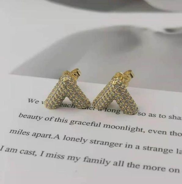 stud full rhinestone women's letter earring classic luxurious advanced gorgeous women, Golden;silver
stud full rhinestone women's letter earring classic luxurious advanced gorgeous women, Golden;silver