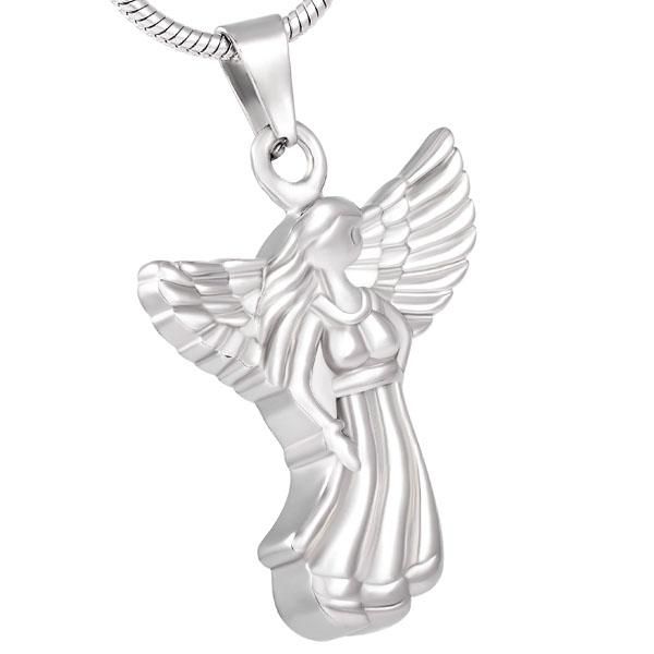 pendant necklaces cremation urn necklace jewelry ashes keepsake memorial never fade 316l stainless steel pairy angel wing, Silver
pendant necklaces cremation urn necklace jewelry ashes keepsake memorial never fade 316l stainless steel pairy angel wing, Silver