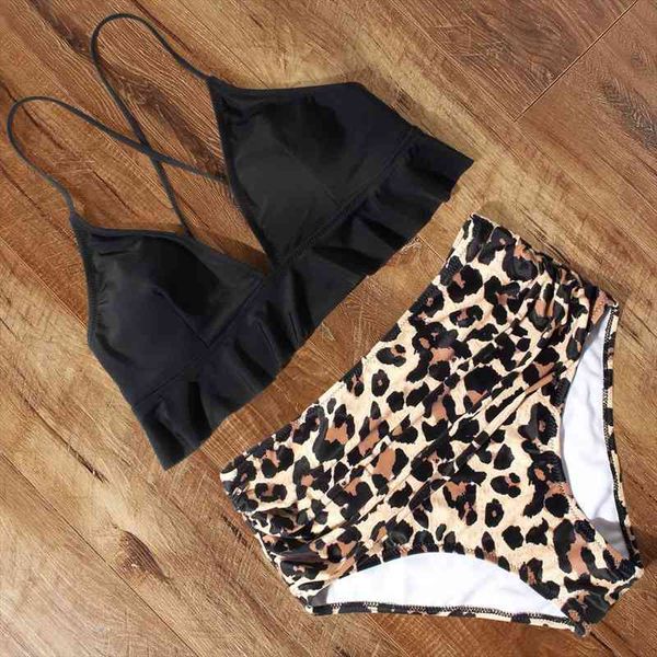 high waist bikini push up swimsuit women swimwear ruffle bikinis set two pieces brazilian swimming bathing suit beachwear, White;black
high waist bikini push up swimsuit women swimwear ruffle bikinis set two pieces brazilian swimming bathing suit beachwear, White;black