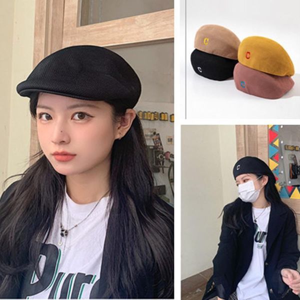 berets 2021 fashion wears back to front women hats spring summer breathable painter hat men ladies letter embroidery, Blue;gray
berets 2021 fashion wears back to front women hats spring summer breathable painter hat men ladies letter embroidery, Blue;gray