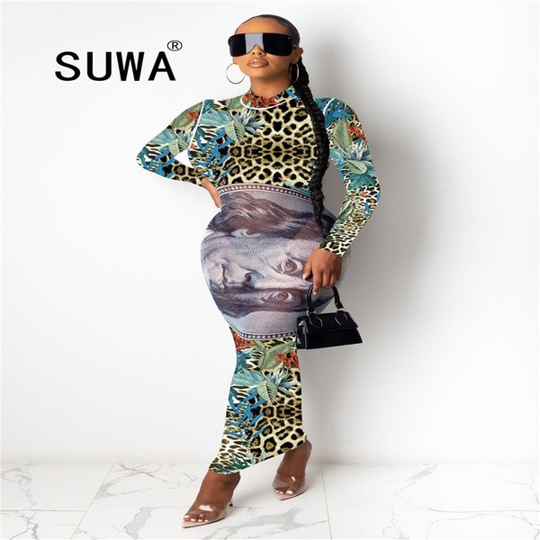 colorful leopard vintage o-neck full sleeve bandage maxi long dress street women casual party night club 210525, Black;gray
colorful leopard vintage o-neck full sleeve bandage maxi long dress street women casual party night club 210525, Black;gray