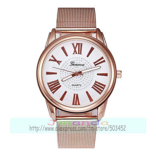 wristwatches 100pcs/lot 3192 geneva alloy casual grid watch roman style crystal ladies dress wrap quartz gold color wristwatch 3 colors, Slivery;brown
wristwatches 100pcs/lot 3192 geneva alloy casual grid watch roman style crystal ladies dress wrap quartz gold color wristwatch 3 colors, Slivery;brown