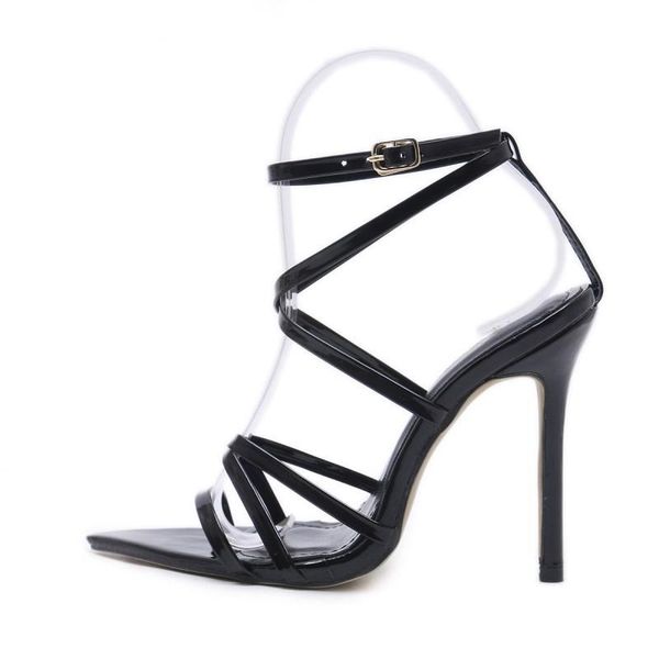 women summer sandals pointed cross thin high heel ladies ol banquet wedding nightclub wholesale plus size eu35-43, Black
women summer sandals pointed cross thin high heel ladies ol banquet wedding nightclub wholesale plus size eu35-43, Black