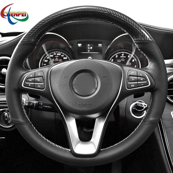steering wheel covers diy anti-slip pu carbon fiber black leather cover for - w205 c180 c200 c260 c300 b200 car decoration
steering wheel covers diy anti-slip pu carbon fiber black leather cover for - w205 c180 c200 c260 c300 b200 car decoration
