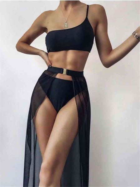swimwear, three beach solid bikini suit designer, luxury wear, 2021
