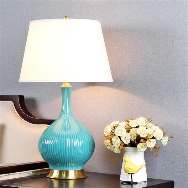 table lamps 86light ceramic lamp copper contemporary luxury pale blue desk light led for home bedsides
table lamps 86light ceramic lamp copper contemporary luxury pale blue desk light led for home bedsides
