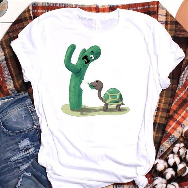 cactus funny cartoon fashion floral womens t shirts print graphic clothes tee female shirt clothing, White
cactus funny cartoon fashion floral womens t shirts print graphic clothes tee female shirt clothing, White