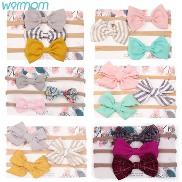 warmom 3pcs cute bow baby headband for girl nylon head bands turban born headbands hairbands kids hair accessories, Slivery;white
warmom 3pcs cute bow baby headband for girl nylon head bands turban born headbands hairbands kids hair accessories, Slivery;white