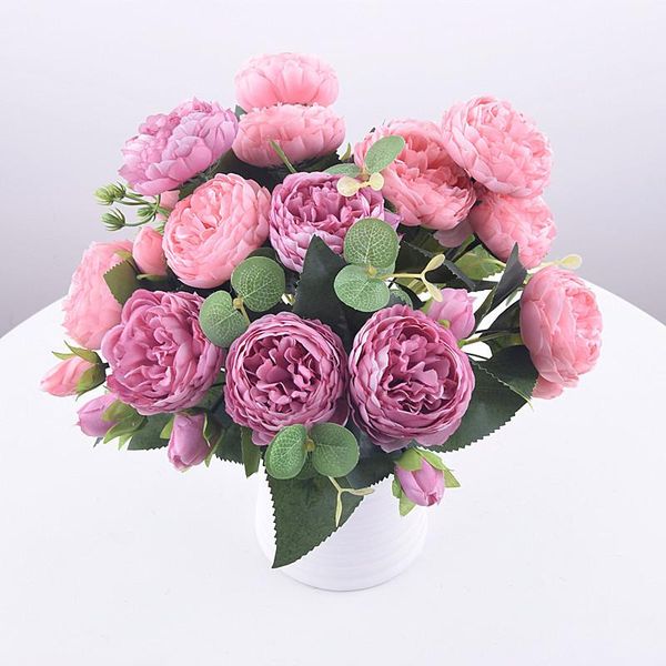 30cm rose pink silk bouquet peony 5 big heads 4 small bud bride wedding home decoration fake flowers faux artificial decorative & wreaths
30cm rose pink silk bouquet peony 5 big heads 4 small bud bride wedding home decoration fake flowers faux artificial decorative & wreaths