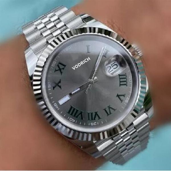 wristwatches mechanical watch 41mm sapphire jubbile bracelet watches gray dial designer automatic movement, Slivery;brown
wristwatches mechanical watch 41mm sapphire jubbile bracelet watches gray dial designer automatic movement, Slivery;brown