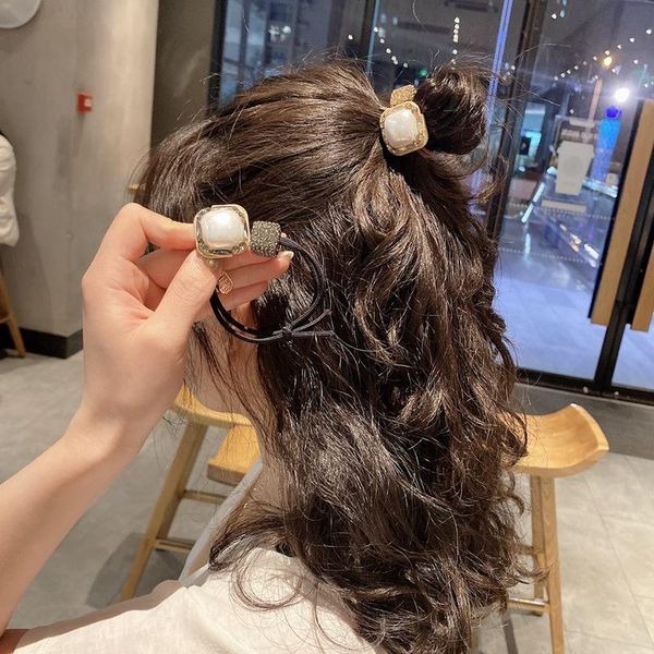 hair clips & barrettes rope rhinestone pearl ring fashion crystal tie-up head mori girl all-match rubber band for bun haircut, Golden;silver
hair clips & barrettes rope rhinestone pearl ring fashion crystal tie-up head mori girl all-match rubber band for bun haircut, Golden;silver