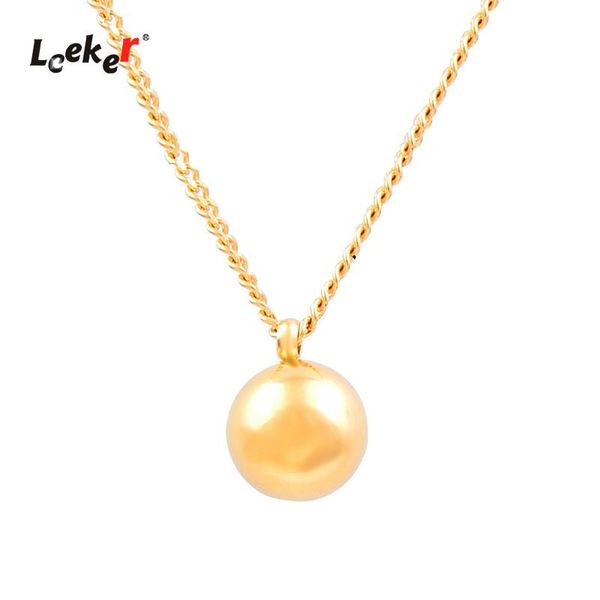 pendant necklaces leeker glassy small metal ball stainless steel necklace gold color chain women minimalist accessories 168 lk2, Silver
pendant necklaces leeker glassy small metal ball stainless steel necklace gold color chain women minimalist accessories 168 lk2, Silver