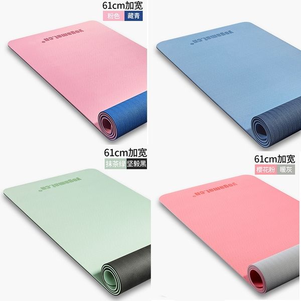 anti slip fitness single double tpe widened and thickened micro defect yoga mat production
anti slip fitness single double tpe widened and thickened micro defect yoga mat production