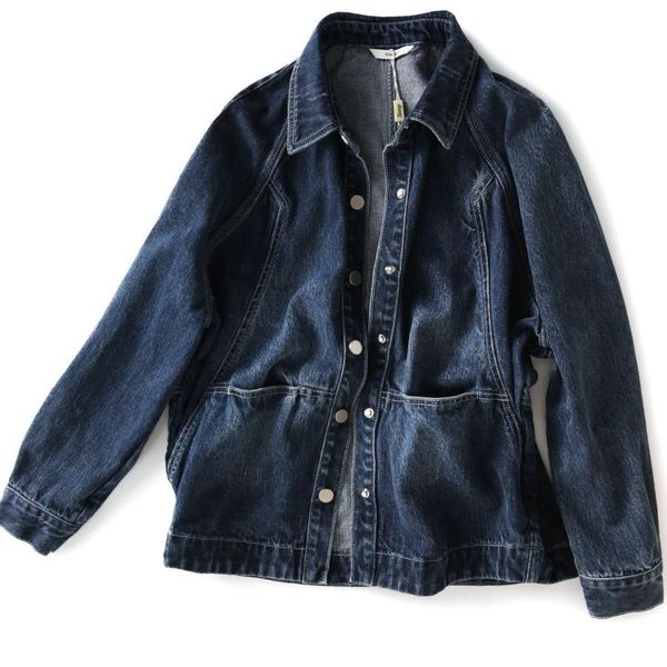 women's jackets jaqueta feminina 2021 primavera e outono nova denim personalizado reducao silhueta moda versatil solto curto, Black;brown
women's jackets jaqueta feminina 2021 primavera e outono nova denim personalizado reducao silhueta moda versatil solto curto, Black;brown