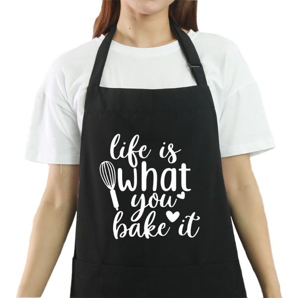 aprons life is what funny waterproof oilproof kitchen cooking baking bbq apron adjustable neck strap with three pockets
aprons life is what funny waterproof oilproof kitchen cooking baking bbq apron adjustable neck strap with three pockets
