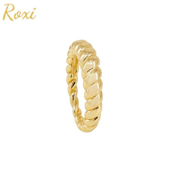 cluster rings roxi 925 sterling silver cool glossy twist for women girls wedding ring finger engagement jewelry anillos mujer, Golden;silver
cluster rings roxi 925 sterling silver cool glossy twist for women girls wedding ring finger engagement jewelry anillos mujer, Golden;silver