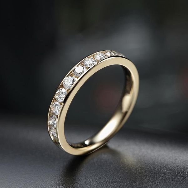 au750 yellow gold ring women wedding anniversary engagement party round moissanite diamond elegant romantic trendy cluster rings, Golden;silver
au750 yellow gold ring women wedding anniversary engagement party round moissanite diamond elegant romantic trendy cluster rings, Golden;silver