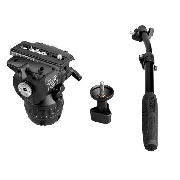 e-image gh06f tripod head fluid with flat base quick release plate professional video load 6kg for camera heads
e-image gh06f tripod head fluid with flat base quick release plate professional video load 6kg for camera heads