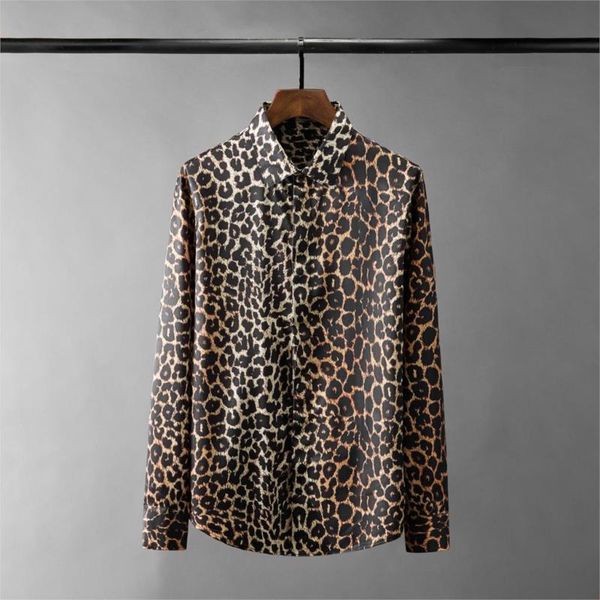 leopard printed mens shirts long sleeve allover casual dress slim fit party male shirt 3xl men's, White;black
leopard printed mens shirts long sleeve allover casual dress slim fit party male shirt 3xl men's, White;black