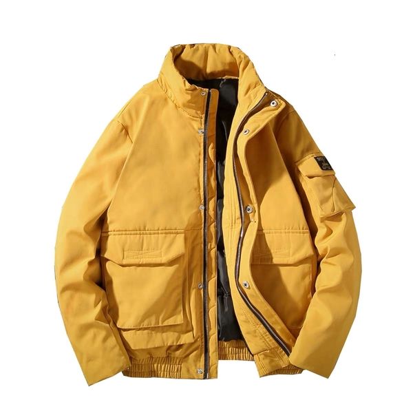 men's jackets men winter casual warm thick waterproof parkas coat keep mens outwear jacket overcoat cd1j, Black;brown
men's jackets men winter casual warm thick waterproof parkas coat keep mens outwear jacket overcoat cd1j, Black;brown
