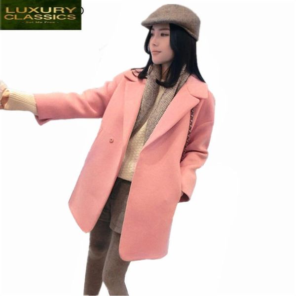 winter 2021 coat women wool jackets long woolen autumn elegant ladies clothes spring jacket casaco feminino lwl689 women's & blends, Black
winter 2021 coat women wool jackets long woolen autumn elegant ladies clothes spring jacket casaco feminino lwl689 women's & blends, Black