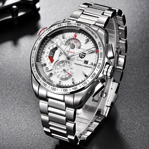 wristwatches 2021 pagani design chronograph sport watches men quartz watch full stainless steel dive 30m relogio masculino, Slivery;brown
wristwatches 2021 pagani design chronograph sport watches men quartz watch full stainless steel dive 30m relogio masculino, Slivery;brown