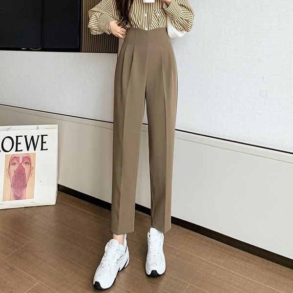 women's pants & capris khaki trousers show thin harlan turnip female age season 2021 straight easy leisure nine minutes of, Black;white
women's pants & capris khaki trousers show thin harlan turnip female age season 2021 straight easy leisure nine minutes of, Black;white