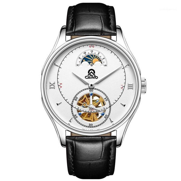 hollow tourbillon mechanical watch men luxury brand automatic date business skeleton waterproof clock male relogio masculino wristwatche, Slivery;brown
hollow tourbillon mechanical watch men luxury brand automatic date business skeleton waterproof clock male relogio masculino wristwatche, Slivery;brown