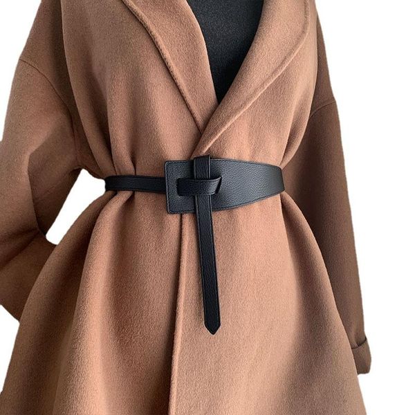 belts designer for women knot soft pu leather long cummerbunds wide coat ceinture femme dress waistband cintos, Black;brown
belts designer for women knot soft pu leather long cummerbunds wide coat ceinture femme dress waistband cintos, Black;brown