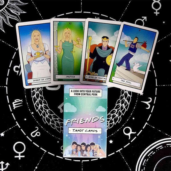 friends tarot cards divination deck entertainment party board game support drop shipping 78 pcs/box
friends tarot cards divination deck entertainment party board game support drop shipping 78 pcs/box