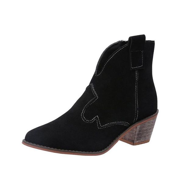 boots drop women shoes female chunky heels ankle ladies zipper platform sewing plus size autumn fashion, Black
boots drop women shoes female chunky heels ankle ladies zipper platform sewing plus size autumn fashion, Black