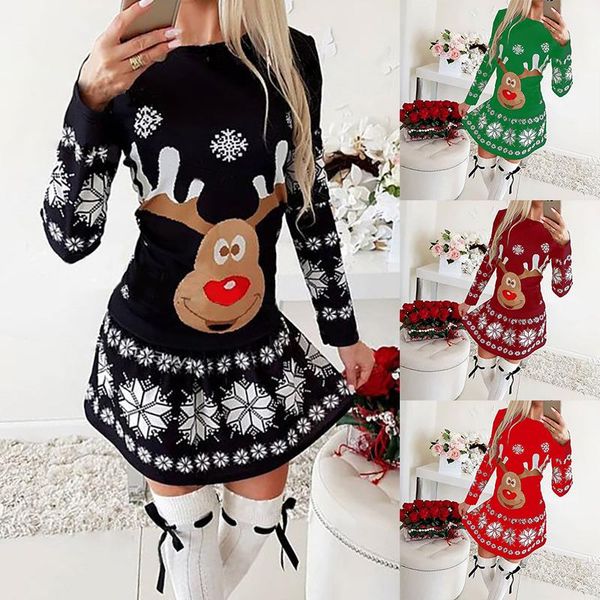 wholesale long sleeve round neck christmas dress elk print plus size women autumn and winter nov99 casual dresses, Black;gray
wholesale long sleeve round neck christmas dress elk print plus size women autumn and winter nov99 casual dresses, Black;gray
