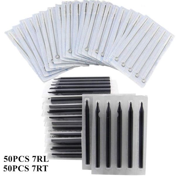 tattoo needles and tips set 50pcs 7rl & 7rt black long tubes for machine grip
tattoo needles and tips set 50pcs 7rl & 7rt black long tubes for machine grip