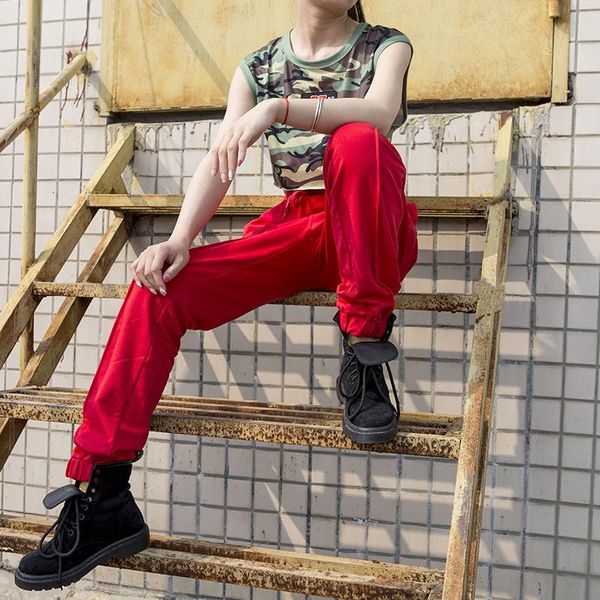 women's pants & capris women red joggers letter embroidery trousers loose cargo casual elastic drawstring sweat pant, Black;white
women's pants & capris women red joggers letter embroidery trousers loose cargo casual elastic drawstring sweat pant, Black;white
