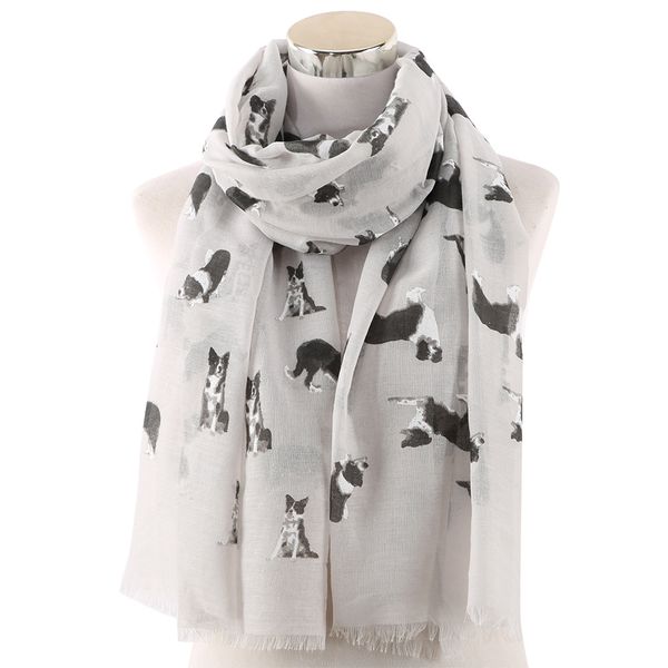 737176 olome fashion cute dog scarf women hijab white black animal print scarves shawl foulard stoles ladies hijab, Blue;gray
737176 olome fashion cute dog scarf women hijab white black animal print scarves shawl foulard stoles ladies hijab, Blue;gray